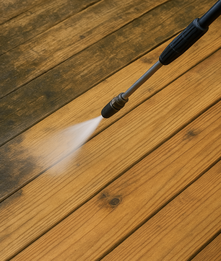 Porch Washing, Deck Washing, Pressure Washing Cleaning, by Redeemed Windows
